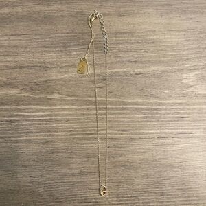 Gold Initial “G” Necklace